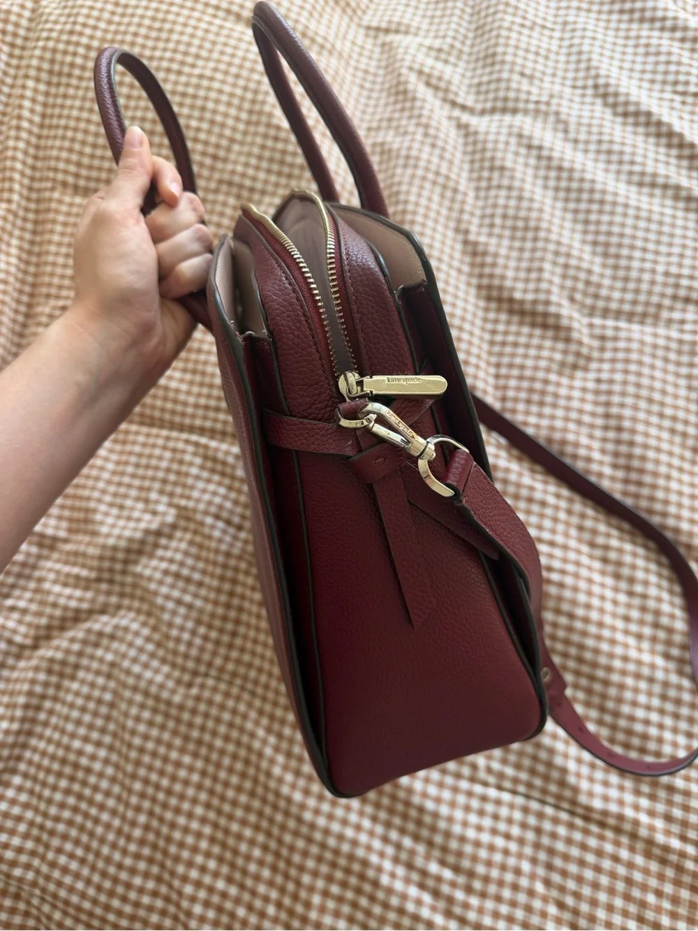 kate spade Knott Laptop Bag, Red